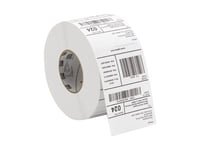 Zebra Z-Select 2000T - Papper - Slät - Permanent Akrylhäftning - Bestruken Ovansida - 6 Mil - Linxens Boomerang Vit - 70 X 24 Mm 2000 Etikett (Er) (2 Rulle/Rullar X 1000) Rfid-Etiketter - För Zebra Gt800, Gx430, Zd500, Zd620  Gk Series Gk420  G-Seri