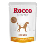 Rocco Diet Care Hepatic Kyckling med havremjöl och keso portionspåse 300 g - Ekonomipack: 12 x 300 g