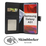 Skimblocker Samsung Galaxy A51 (A515F/DS) Plånboksfodral