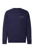 Lyle & Scott Collegiate Sweatshirt Marinblå