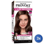 3x Franck Provost Le Couleur Professionnel Brun Clair Radiant 5.0