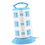 Power Strip Tower -tyyppinen monitoimipistorasia Pistorasia Ylikuormitussuoja Kannettava virtapistoke USB-portilla 220V 10A CN-pistoke