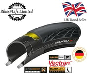 Continental GP5000 Clincher Folding Tyre 700 x 25c Black New For 2021