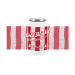 Retro Diet Cola Soda Can Drinking Flask with Straw - Travel Mug Gift