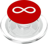 Drapeau Métis Symbole Infini Drapeau Métis Canada PopSockets PopGrip pour MagSafe