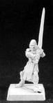 1x TEMPLAR UNFORGIVEN - WARLORD REAPER miniature rpg templier longsword 14352r