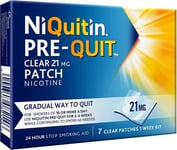 NiQuitin Pre-Quit Clear Patches 21mg x 7