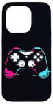 Coque pour iPhone 15 Pro Manette Esthétique Jeux Vidéo Jeux Graphiques Adolescents