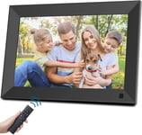 Aorpdd Digital Photo Frame, 10.1 Inch HD IPS Screen Digital Picture Frame, Remot