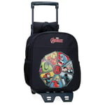 Joumma Marvel Avengers to The Power Sac à Dos pour crèche Noir 23 x 25 x 10 cm Polyester 5,25 L, Noir, Sac à Dos pour crèche