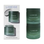 Laneige Cica Sleeping Mask Set 2 x 60ml Moisturising Soothing Skin