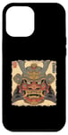 iPhone 12 Pro Max Oni Yokai Devil Mask Japanese Art Samurai Ukiyo-e Case