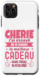 Coque pour iPhone 11 Pro Max Cadeau Original Chérie Saint Valentin Amour Couple Humour