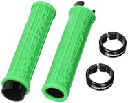 RaceFace RF AC990059 Half Nelson Grips with Lock - Green