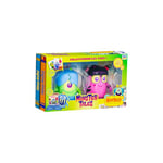 Bandai - Booksy - Monster Tales - Pack de 2 Figurines et Livres - Mini-Figurines Monstre avec Histoire - Jouet Enfant 3 Ans et + - PMB2015