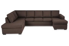 Scandinavian Choice Crazy U-soffa Divan Höger - Brun