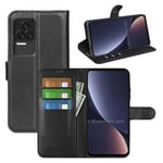 Xiaomi Poco F4      Pu Wallet Case    [Black]