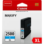 Canon PGI 2500XL Ink Cartridge Cyan Genuine for Maxify iB4050 MB5050 MB5155