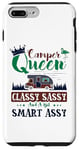 Coque pour iPhone 7 Plus/8 Plus Camping-car Queen Classy Sassy Smart Assy Fun Camping