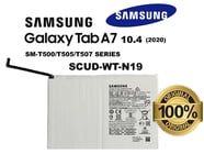 ORIGINE BATTERIE TABLETTE SAMSUNG GALAXY TAB A7 2020 SM-T500/T505 1ICP3/80/107-2