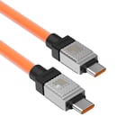 Baseus CoolPlay USB-C - USB-C Kabel 100W, 1m - Oransje