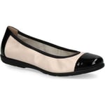 Ballerines Caprice  creme, black casual closed ballerinas