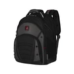 Wenger Synergy 16" Laptop Backpack Nylon Polyester Black Grey (600635)