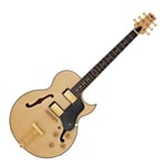 San Diego Semi Acoustic Guitar by Gear4music Natural