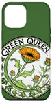 iPhone 15 Plus Green Queen illustration Gardeners Case