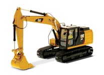 DIECAST MASTERS, Pelle sur Chenilles CATERPILLAR CAT 320F L avec conducteur e...