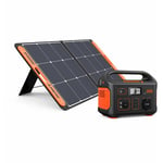 Jackery Générateur solaire 500, 518WH Powerstation portable avec panneau solaire SolarSaga 100 W, alimentation mobile 230 V/500 W avec affichage LCD