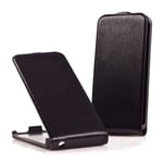 Housse Etui Coque Luxe (SLIM NOIR) ~ Nokia Lumia 620