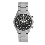 SEIKO Men Chronograph Quartz Watch with Stainless Steel Strap SSB419P1