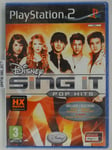 Disney Sing It Pop Hits Karaoke Singstar Sony Ps2 Pal NOUVEAU SCELLÉ