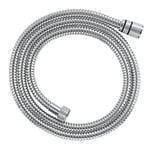 GROHE Flexible tuyau de douche salle de bains VitalioFlex métallique TwistStop, 1500mm, anti-pliures, finition brillante, raccord fileté universel 1/2", chromé, 22101000 (Import Allemagne)