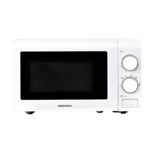 Daewoo Manual Microwave 800W With Defrost Energy Efficient Cooking White SDA2478