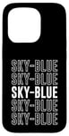 Coque pour iPhone 15 Pro Bleu ciel