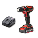 Einhell Power X-Change 35Nm Cordless Drill With Battery And Charger - 18V, 2-in-1 Combi Drill And Screwdriver With LED Light - TC-CD 18/35 Li Battery Drill Set