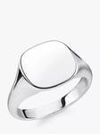 THOMAS SABO Unisex Signet Ring, Silver