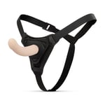 EasyToys Fetish Collection Gode ceinture avec harnais - Courbé