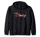 Disney Logo Valentine’s Day Minnie’s Sweet Treats and Hearts Zip Hoodie