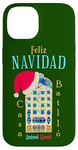 iPhone 14 Merry Christmas, Antoni Gaudi drawing, Barcelona Spain Case