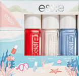 ESSIE - Coffret Mini Trio Summer 2022 - Too too hot, blanc, salt water happy