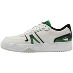 Baskets basses Lacoste  Baskets  homme Ref 60158 082 Blanc Vert