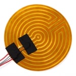 123-3D Kapton värmematta rund | 22cm | 12volt