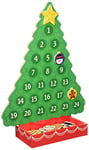 Melissa & Doug Countdown to Christmas Wooden Advent Calendar 2023 | Advent Calendar 2023 Kids | Christmas Toys for Kids | Pretend Play | Christmas Decorations | 3+ | Gift for Boy or Girl