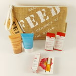 Clarins Gift Set & Make Up Bag, Night Cream, Lip Oil, Super Restorative Cream