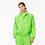 Lacoste Veste de survêtement Sportsuit déperlante Taille 58 - XL Vert Anis