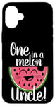 Coque pour iPhone 16 Plus One in a Melon Party Uncle Group assorti pour premier anniversaire