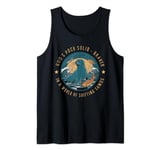 God's Rock-Solid Truth in Shifting Sands Christian Beach Tank Top